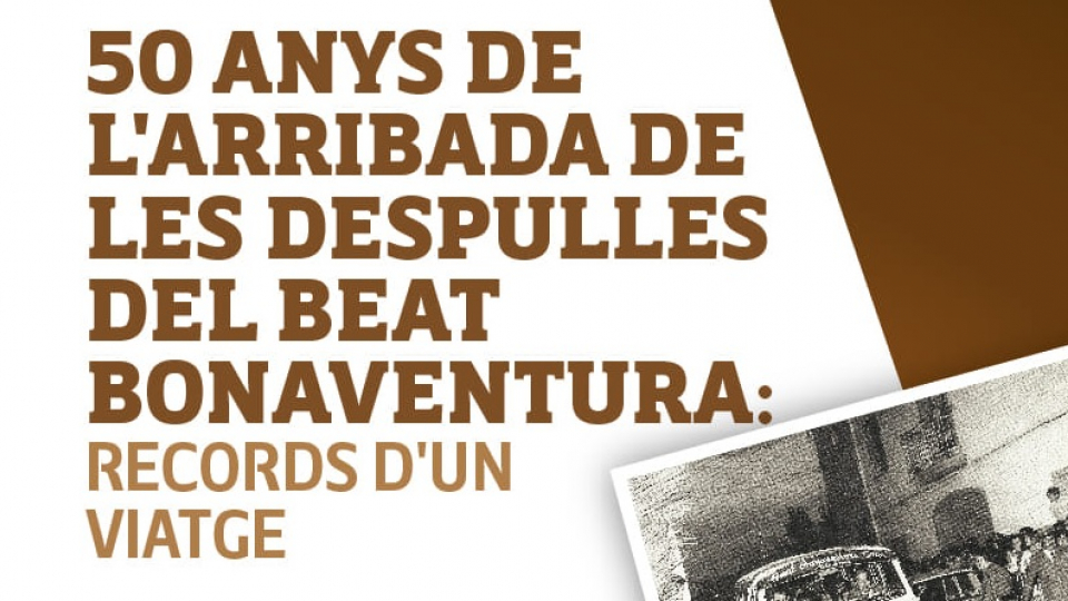  50 anys de l'arribada de les despulles del beat Bonaventura Gran a Riudoms