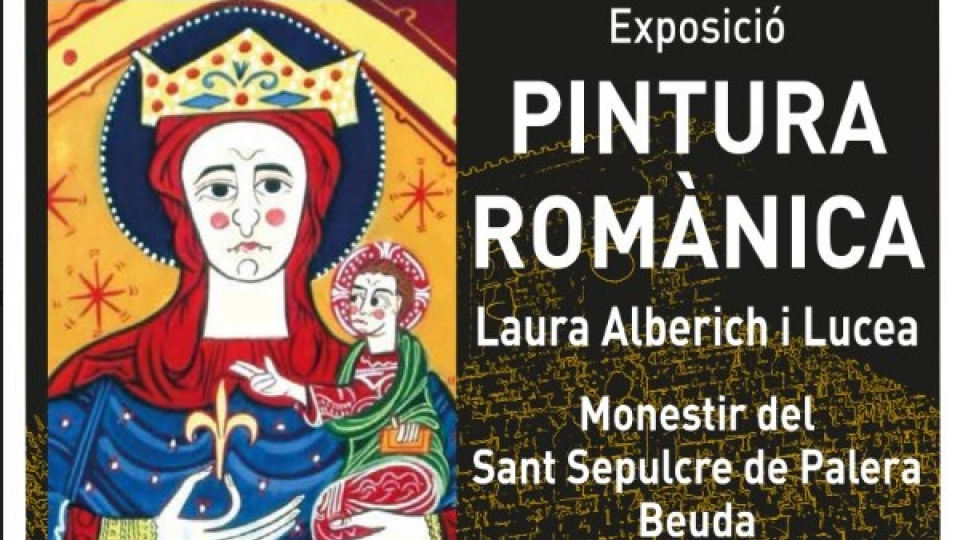 Exposició de pintura romànica al Sant Sepulcre de Palera