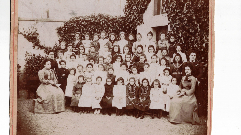 Fotografia: Església del Clot 1920.