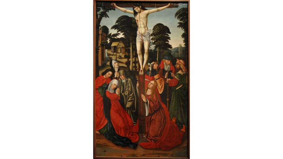 Crucifixió. Pere Terrencs. Final del segle XV.
