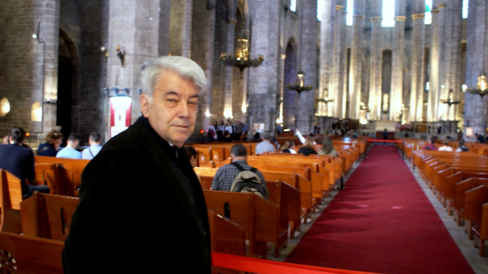 Salvador Pié-Ninot, rector de Santa Maria del Mar