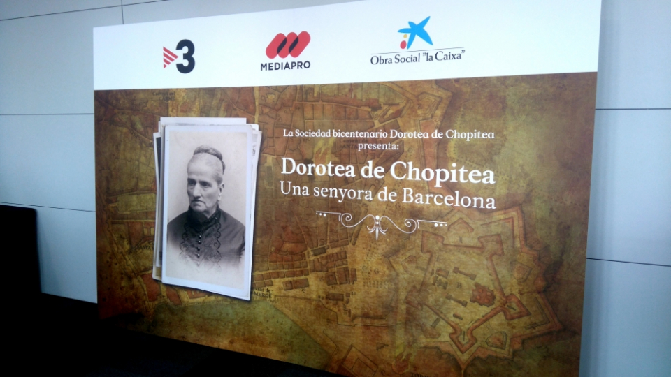 Presentació del documental 'Dorotea de Chopitea. Una senyora de Barcelona'