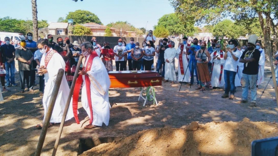 Enterrament Pere Casaldàliga. São Félix do Araguaia