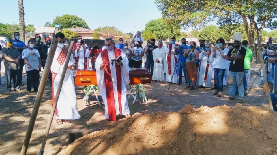 Enterrament Pere Casaldàliga. São Félix do Araguaia