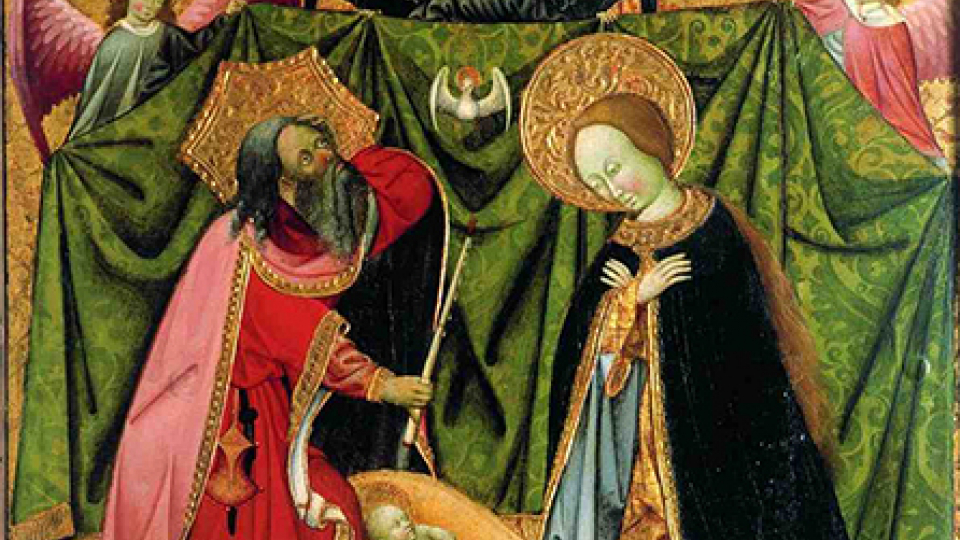 La Nativitat al retaule de Santa Maria de Verdú. Jaume Ferrer, 1432-1434. MEV 1774