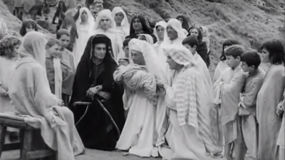 La adoración de los Reyes en "El Evangelio según Mateo" de Pasolini