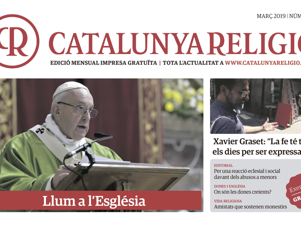 001 Març 2019. Catalunya Religió Paper