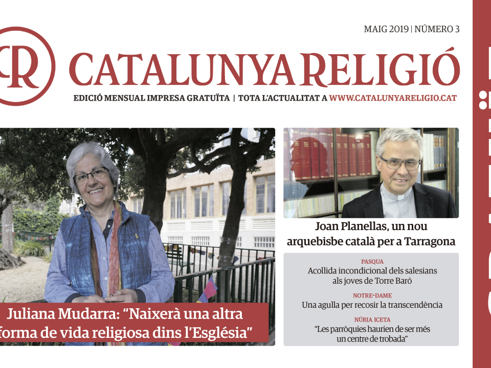 003 Catalunya Religio Paper. Maig 2019