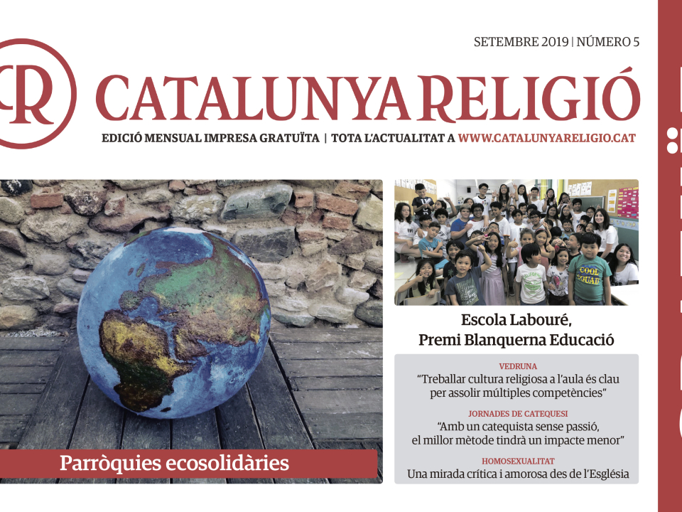005 Catalunya Religio Paper. Setembre 2019