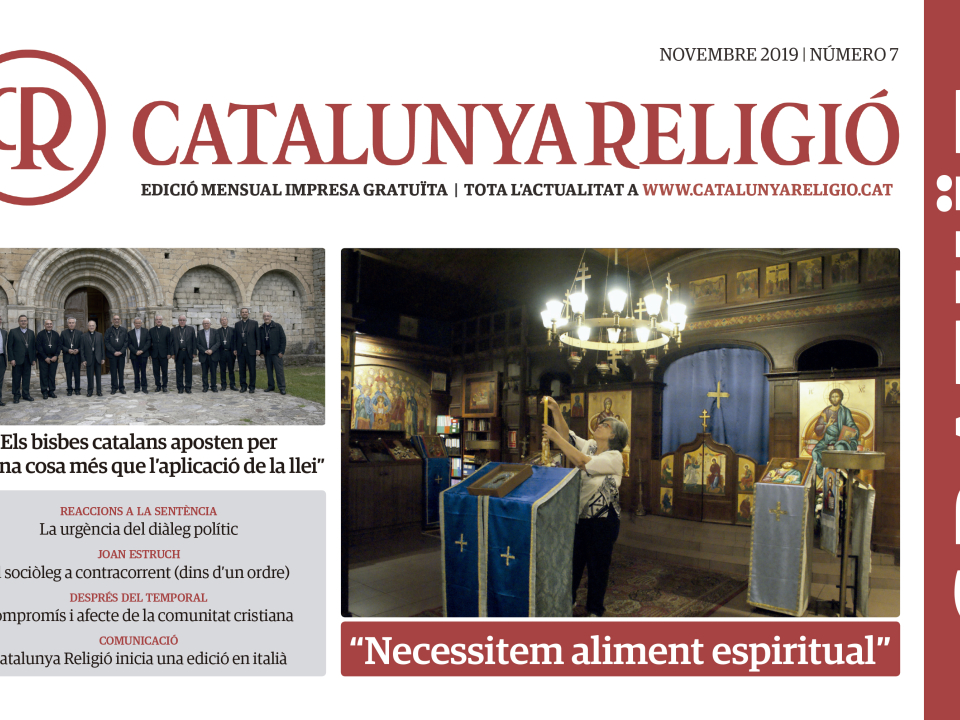 007 Catalunya Religio Paper. Novembre 2019