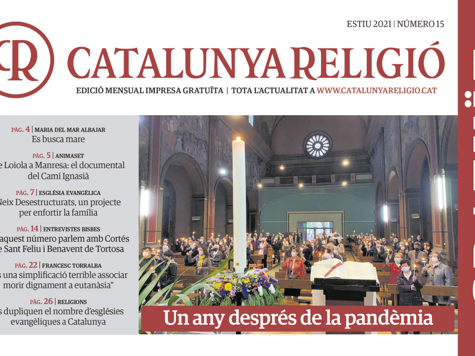 015 Catalunya Religio Paper. Juny-Setembre 2021