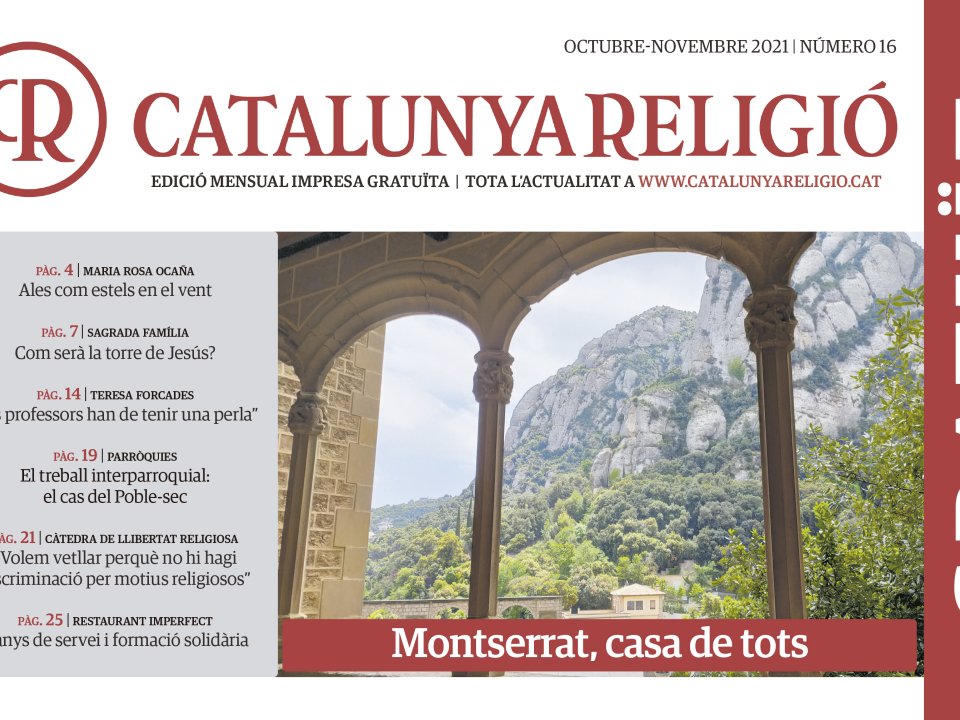 016 Catalunya Religio Paper. Octubre-Novembre 2021