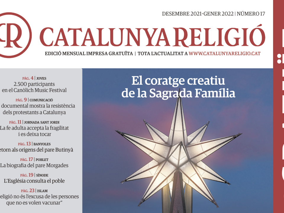 017 Catalunya Religio Paper. Desembre 2021-Gener 2022